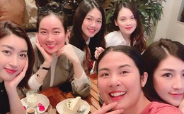 Ngọc Hân đón sinh nhật muộn với 'hội chị em' toàn các nàng hậu: Thanh Tú đang mang thai, Tú Anh hết kỳ ở cữ cùng lộ diện!
