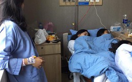 Tình nghĩa chị em có bền lâu: Đi thăm bạn ốm, 3 nữ sinh chiếm luôn giường bệnh nằm ngủ ngon lành