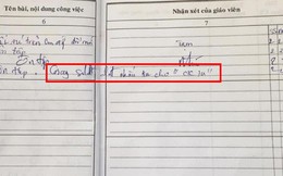 Hí hoáy nhắn tin với người thương trong giờ học, cô giáo viết một câu khiến học sinh chừa đến già