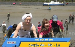 Video: Cười nghiêng ngả với cuộc đua lội bùn