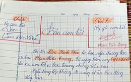 Bản cam kết “không đội trời chung” với bạn cùng bàn khiến dân mạng bồi hồi: Nhớ đứa bạn năm ấy ngồi cùng mình quá!