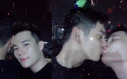 Màn khóa môi đồng giới "hot" nhất mạng xã hội của Sơn Ngọc Minh và bạn trai