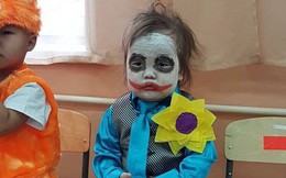 Xưa có Vô Diện, nay đã có cô bé Joker soán ngôi màn hóa trang Halloween cute nhất!