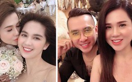 Chị gái Ngọc Trinh mở tiệc kỷ niệm một năm ngày cưới với chồng 2 nhưng nhan sắc bầu bí 8 tháng của cô mới là điều đáng bàn