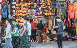Chùm ảnh: Phố Hàng Mã tràn ngập sắc màu ma quỷ trước ngày lễ Halloween