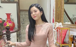 Hình ảnh hiếm hoi của em gái Ông Cao Thắng trong siêu đám cưới: Trang điểm nhẹ, diện áo dài nhã nhặn vẫn rất xinh đẹp