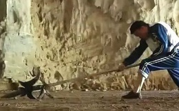 Say mê kiếm hiệp Kim Dung, chàng trai quyết tâm bỏ nhà lên núi tu luyện võ công để trở thành thiên hạ vô địch