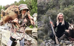 Sát hại hơn 10 con vật mỗi tháng còn khoe chiến tích trên MXH, nữ thợ săn khiến dân mạng căm phẫn, ném đá kịch liệt