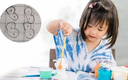 Để con gái tự làm bài tập về nhà, mẹ quay lại kiểm tra thì dở khóc dở cười: Gà con hay đậu phộng?