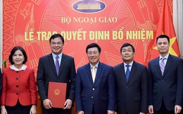 Phó Thủ tướng trao quyết định bổ nhiệm cán bộ