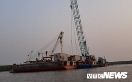 Ảnh: Cận cảnh việc tìm kiếm, cứu hộ 3 người mất tích khi vớt tàu ở Cần Giờ