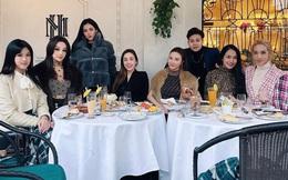 Hội bạn thân toàn mỹ nhân Hà Thành tụ họp đầu năm: Vợ Tuấn Hưng đọ sắc với Emily, gương mặt Huyền Baby gây chú ý