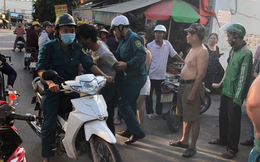Chỉ huy trưởng quân sự ép xe, bắt tên cướp giật dây chuyền