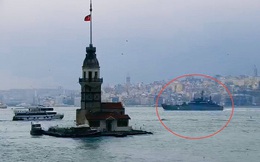 [ẢNH] Thổ Nhĩ Kỳ dọa 'bóp yết hầu' Bosphorus, chặn đường tiếp vận của Nga cho Syria
