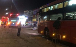 Xác định nhóm thanh niên ném đá khiến hàng loạt xe khách bị bể kính giữa khuya ở Đồng Nai
