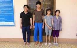 2 cặp vợ chồng “hờ” thủ súng tự chế bán ma túy