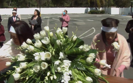 Lễ tang danh ca Thái Thanh: Chỉ có người thân, công chúng chia buồn qua livestream, Ý Lan gục bên quan tài mẹ