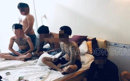 Xử phạt hành chính 6 thanh niên phê ma túy giữa mùa dịch Covid-19 trong nhà nghỉ ở Đồng Nai
