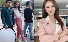 Hình ảnh gây cười khi làm chương trình của BTV thời tiết xinh đẹp