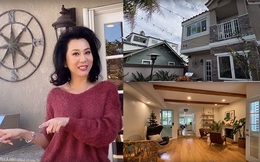 MC Kỳ Duyên khoe nhà gần biển mới tậu: Phòng khách siêu rộng, phòng ngủ ấm cúng, sang trọng