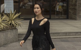 Huỳnh Hồng Loan xinh đẹp, nổi bật với thời trang dạo phố