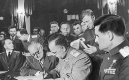 Sự tình việc văn bản đầu hàng của Đức Quốc xã được ký hai lần