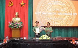 Giám đốc Công an tỉnh Thái Bình được thăng hàm Đại tá