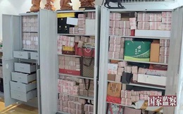 Quan tham Trung Quốc giấu 3 tấn tiền trong nhà, xây phố cho vợ và nhân tình sống chung