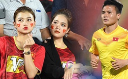 Bạn gái tin đồn của Quang Hải bất ngờ xuất hiện trên sân cổ vũ U23 Việt Nam đấu U23 CHDCND Triều Tiên