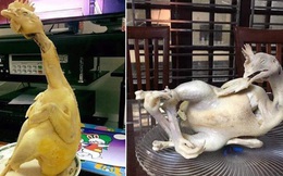 Loạt tác phẩm gà cúng trước thềm Festival âm lịch: Xem chừng có nhiều người Tết này mất vui chỉ vì một con gà rồi!