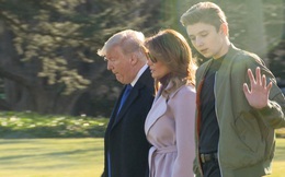 Quý tử nhà Trump lại gây xôn xao dư luận với vẻ đẹp hoàn hảo, tỏa ra ánh hào quang rực rỡ trong lần xuất hiện mới nhất