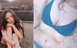 Đặng Tiểu Tô Sa khoe loạt ảnh bikini với body 0% mỡ thừa