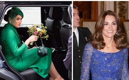 Meghan Markle vẫy chào tạm biệt hoàng gia trong khi Harry gần như suy sụp, vài giờ sau Công nương Kate xuất hiện tỏa sáng trong sự kiện mới
