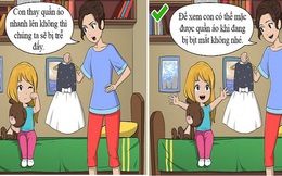Bố mẹ thông minh chỉ vài "chiêu" để đối phó mỗi khi con bướng bỉnh