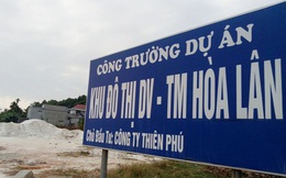 Cận cảnh khu đất khiến lãnh đạo Cty Thiên Phú bị bắt
