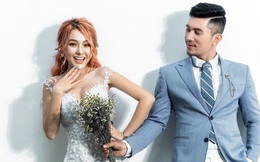 Lương Bằng Quang và Ngân 98 tung loạt ảnh cưới kèm tuyên bố hoãn lễ thành hôn vì COVID-19