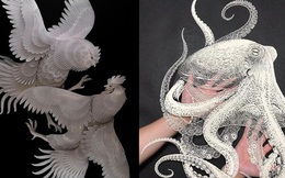 Mãn nhãn với nghệ thuật Kirigami của Nhật Bản: Khả năng sáng tạo vô hạn của con người đã thổi hồn vào những tờ giấy vô tri mỏng manh