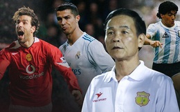 Bóng đá Việt Nam từng có tiền đạo "khôn bóng" như Van Nistelrooy, bật nhảy hệt Ronaldo và được mến mộ chẳng kém Maradona