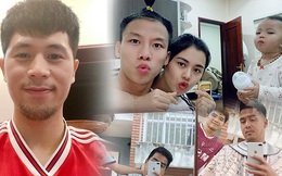 Chuyện tóc tai mùa dịch của cầu thủ: Đức Chinh "cố thủ" không để thầy cắt tóc, bất ngờ với Đình Trọng râu ria xồm xoàm