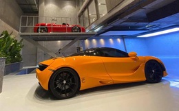 Lộ diện garage mới của Cường 'Đô-la': Không khác gì showroom siêu xe sang chảnh