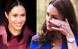 Công nương Kate từng rơi nước mắt vì em dâu Meghan trong hôn lễ hoàng gia chỉ vì chiếc quần tất
