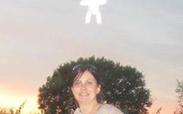 UFO hình đứa trẻ "bay"… trên đầu bà bầu 