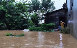Quảng Nam nước lên, nhiều nơi bị ngập, hàng loạt thủy điện xả lũ điều tiết nước
