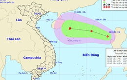 Bão số 6 chưa tan lại xuất hiện áp thấp nhiệt đới mới trên Biển Đông