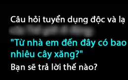 Tuyển dụng: 'Từ nhà em đến công ty có bao nhiêu cây xăng?', nam sinh chỉ đáp lại 1 câu được nhận ngay vào làm