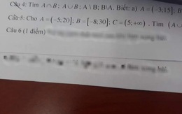 Thầy giáo dạy Toán ra đề "bá đạo" khiến học trò cũng phải "nở nụ cười thật tươi" khi làm đến câu cuối