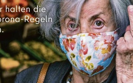 COVID-19: Đức dùng ‘ngón tay giữa’ để ‘răn đe’ những người không đeo khẩu trang