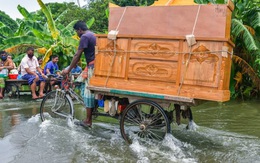 Mưa lũ bất thường gia tăng liên tiếp tại châu Á vì biến đổi khí hậu