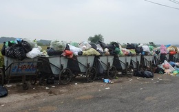 Người dân chặn đường vào bãi rác Nam Sơn, vì sao?