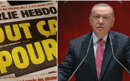 Pháp, Thổ Nhĩ Kỳ to tiếng về vụ biếm họa Tổng thống Erdogan